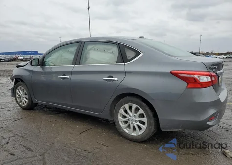 2018 Nissan Sentra S из США, поврежденный, VIN 3N1AB7AP4JL632042